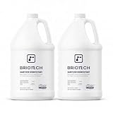 BRIOTECH Sanitizer Disinfectant Hypochlorous, Kill 99.99% of Viruses & Bacteria, Control Mold, Eliminate Odor, Gentle for Nursery & Play Rooms, Food Contact Surface Sanitizer, 1 Gallon Refill (2 Pack)