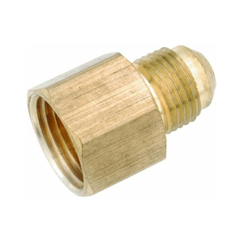 Anderson Metal 754046-0612 Brass Flare Fitting 3/8"x3/4" (Pack of 5)