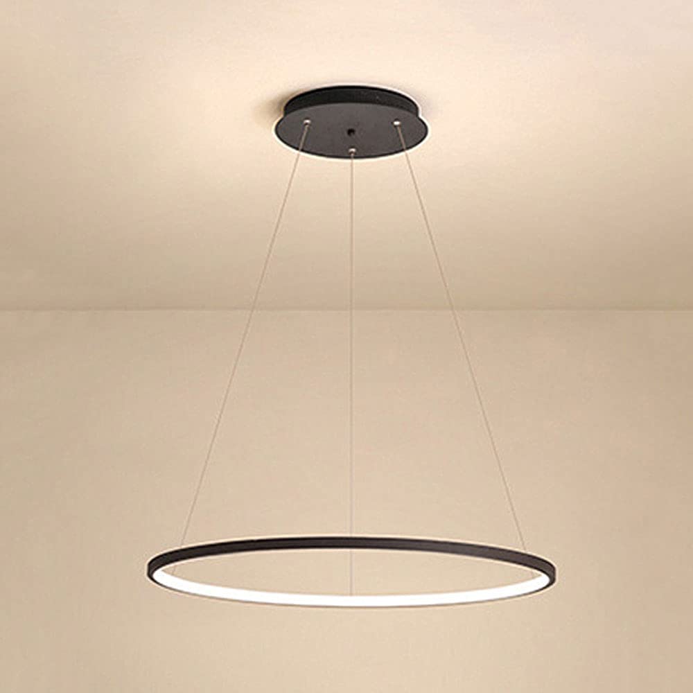 Lampe suspendue de plafond avec gradation sans électrode et télécommande LED - 2