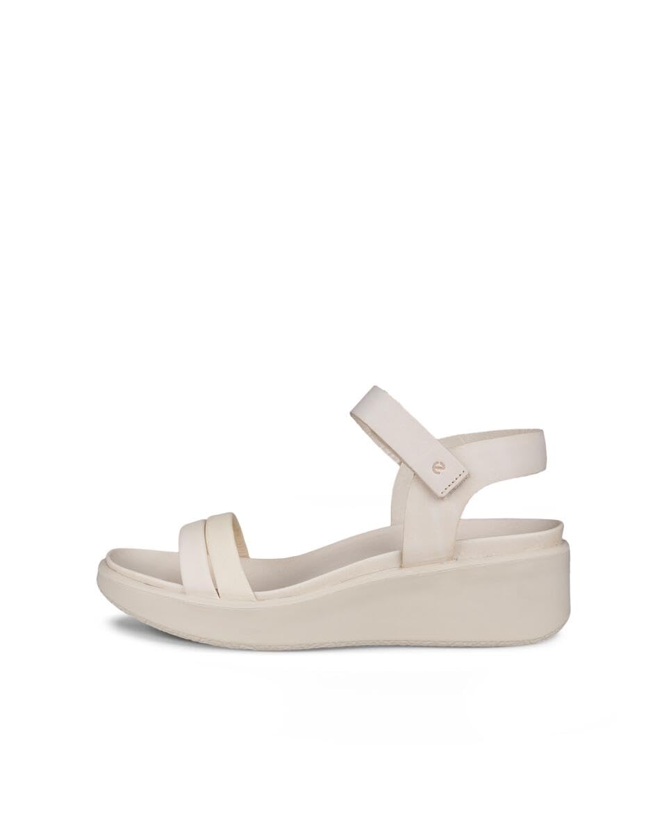 ECCO Women's Flowt Wedge Lx W Heeled Sandal, Limestone, 4.5 UK