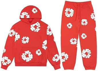 Y2K Womens Hip Hop Hoodie Mens Sports Set foam Print Casual Retro Harajuku Set