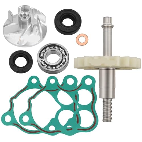 Turbine de pompe à eau haute résistance avec arbre et joints pour CR500R