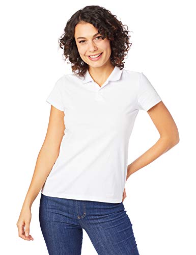 Blusa Polo básica, Malwee, Feminino, Branco, GG