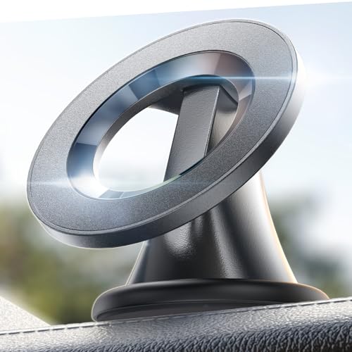 LISEN for Magsafe Car Mount, Mini 360° Rotating Magnetic Phone Holder for Car Dash, Magnetic Phone Mount, Car Accessories for Women Men, Rotatable Holder for iPhone 17 Pro Max Air 16 15 14 13 Kits