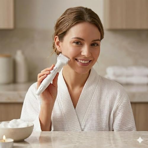 Koi Beauty Premium Derma Stamp, Manual Microneedling for Face Body Scalp, Titanium Microneedle Stamp Pen, Skincare Tool for Men and Women - White - Image 3
