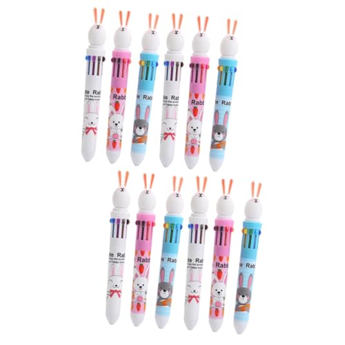 Stylos à dix couleurs de lapin pour organiser ses cahiers d'école