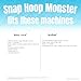 Multi Needle Snap Hoop Monster for Baby Lock/Brother (4