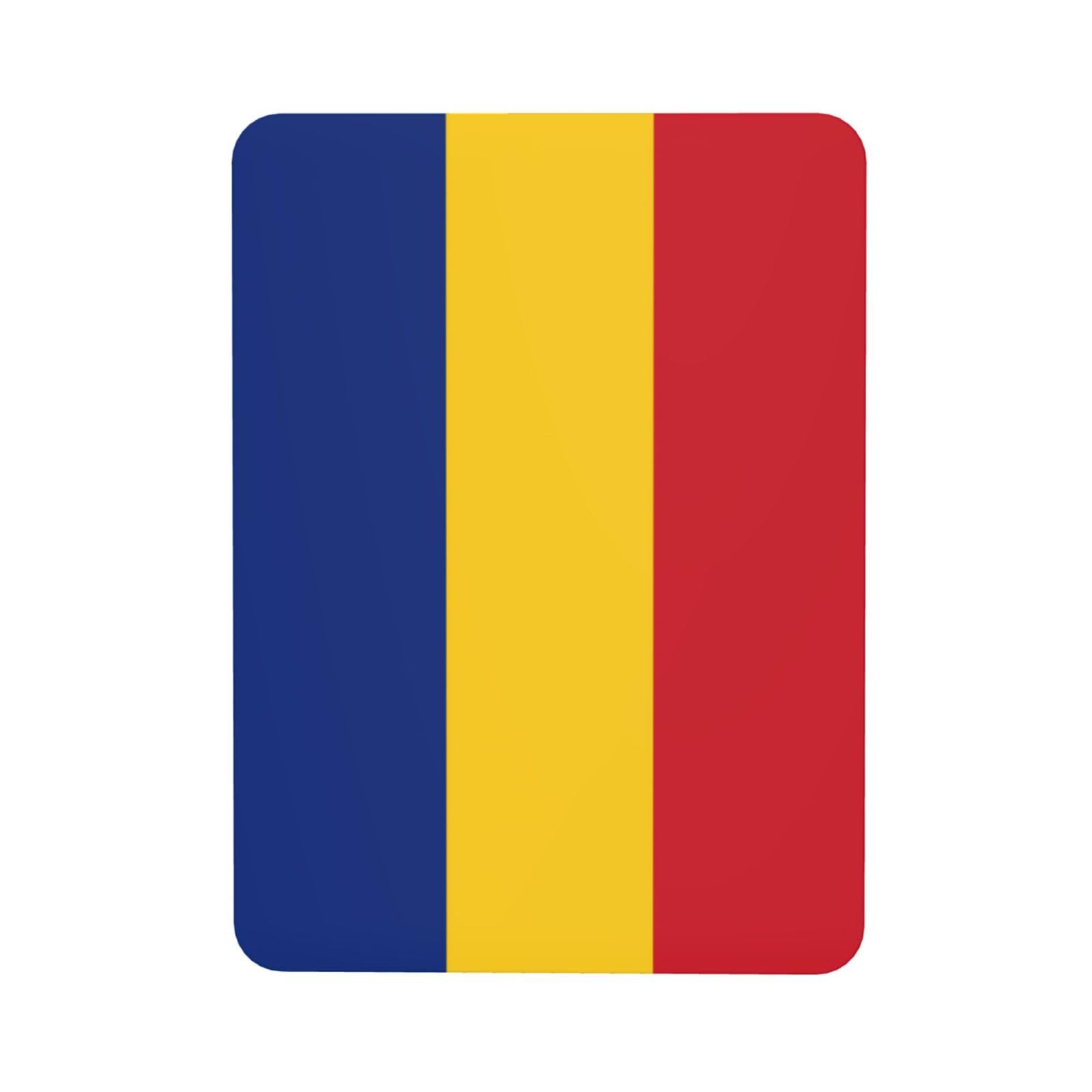 Flag of Romania Soft Magnetic Refrigerator Magnets with Creative Printing, Decorative Magnetic Stickers