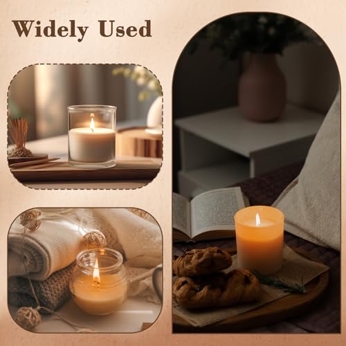 Set de 60 mechas de madera para velas miniatura 7