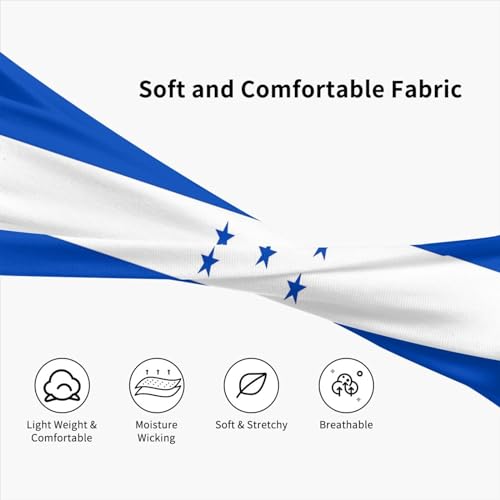 Image of Cute Flag Headbands Women Men Flag Sweatband Sports Headband for Running, Cycling, Yoga Gym, Working Out