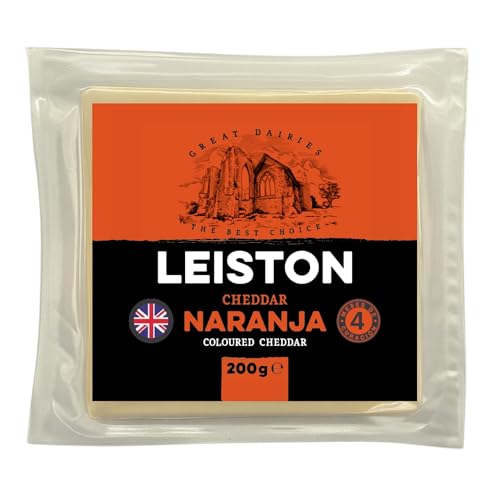 LEISTON Cheddar inglés Naranja 200g (4 meses de curación)