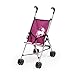 Bayer Design- Buggy para muñecas, plegable, con cintura, Color rosa con unicornio (30537AA)