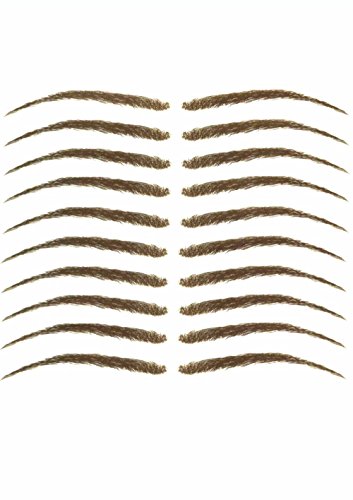 Cardani Eyebrow Tattoos #12: Natural Shape - Petites, Children #12 Golden Brown Tattoo