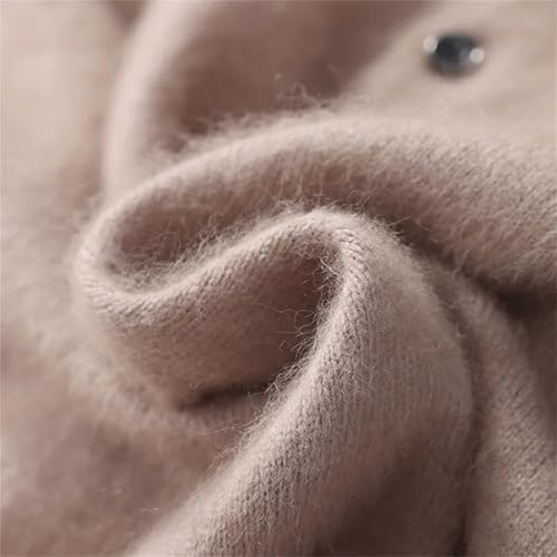 Dcvmvmn Men's Winter Cashmere Sweater Knitted Pullover Solid Color Jumper4