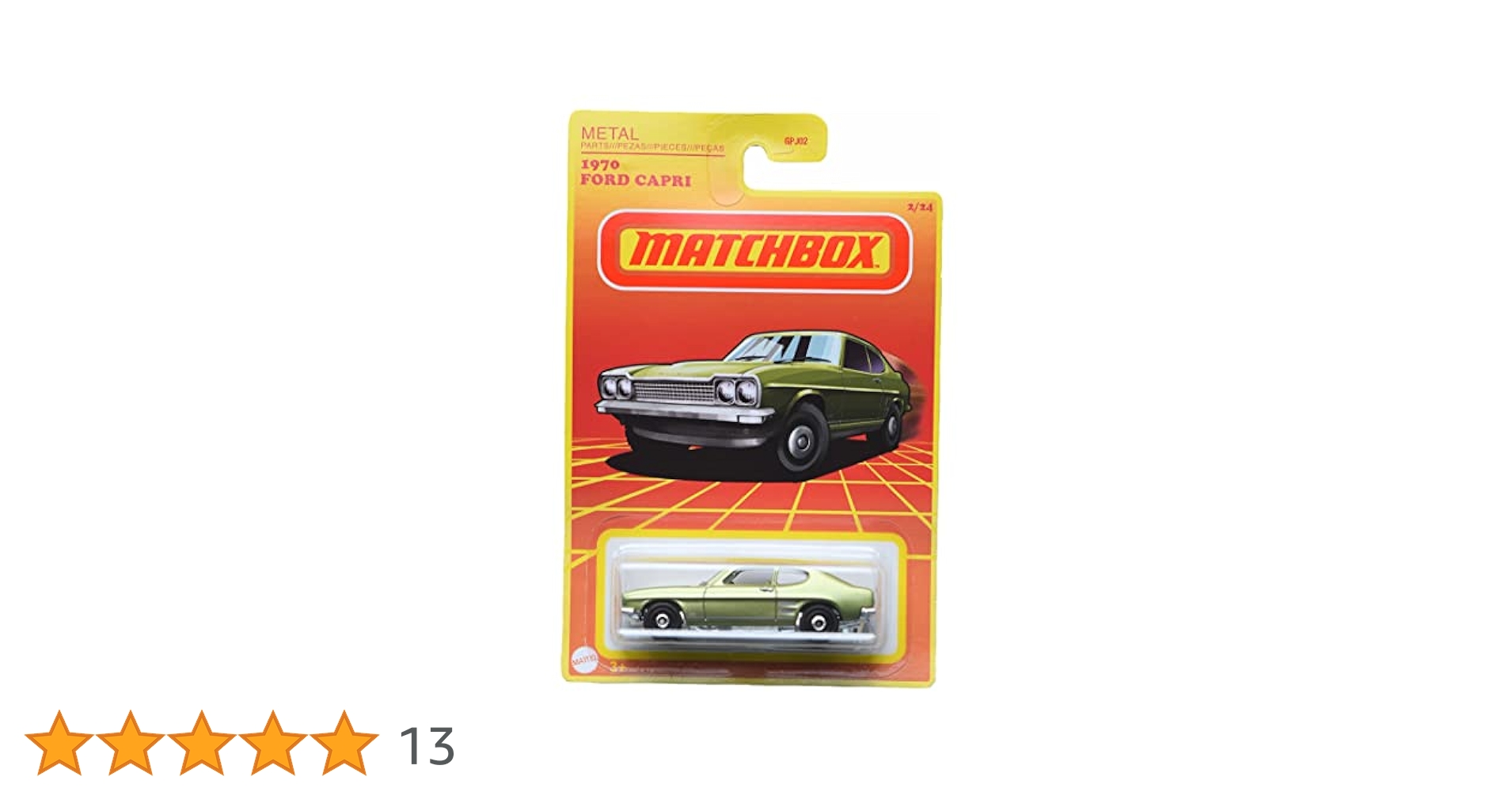【超レア】 マッチボックス 1970 フォード カプリ 超レア】 マッチボックス 1970 フォード カプリ - メルカリ