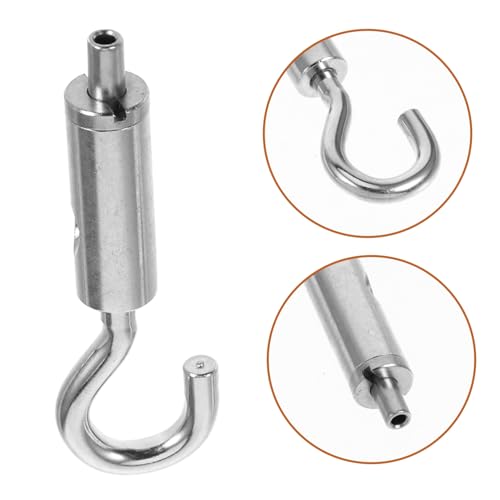 5Pcs Heavy Duty Brass Turnbuckle Kit para Cables de Acero con Gancho y Mecanismo de Bloqueo para Suspensión y Ajuste Rápido miniatura 7