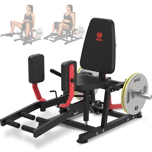 HVO Hip Abductor Adductor Machine: Inner and Outer Thigh Leg Adduction Abduction Machine Exercise Equipment Home Gym