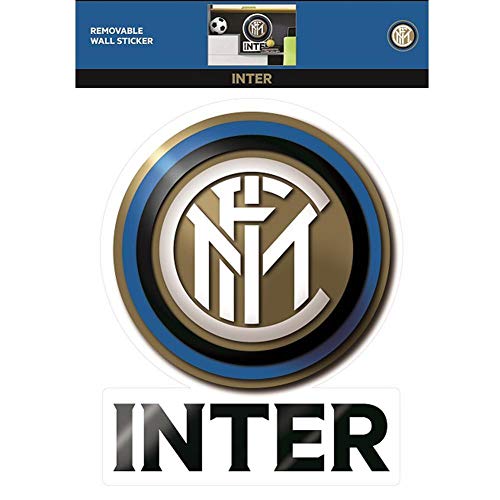 FC Inter Milan - Pegatina oficial para pared (Talla Única) (Oro/Azul)