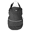 Hoppediz Fleece Cover voor Babydrager Buikdrager Draagdoek Antraciet