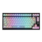 teclado inspiron 7537 【 82 teclas 75% compacta 】 EPOMAKER Eclair 75% de teclado mecánico DIY está diseñado en un 75% de la comunidad preferida y compacta para maximizar la función sin perder un mínimo de espacio. Solo pesa aprox. 32,8 cm de largo y 37,6 cm de ancho, por lo que queda suficiente espacio para el ratón. Este diseño es ampliamente utilizado y amado por la comunidad común, y este modelo va más allá de tus expectativas con el enchufe de intercambio en caliente y el software programable.