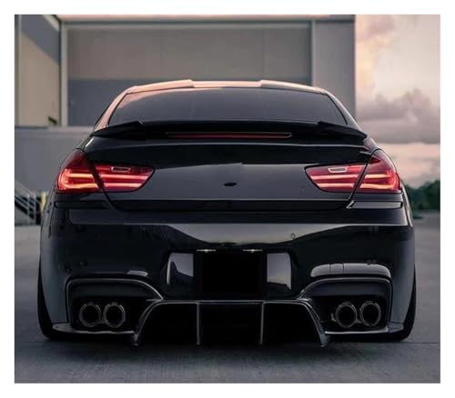 Aileron coffre arrière pour BMW Série 6 améliore l'aérodynamisme et le style carbone 2D M6