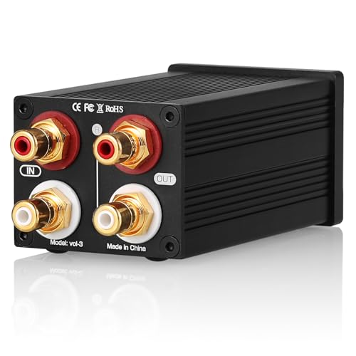 Préampli passif Nobsound avec contrôleur de volume HiFi ALPS haute précision