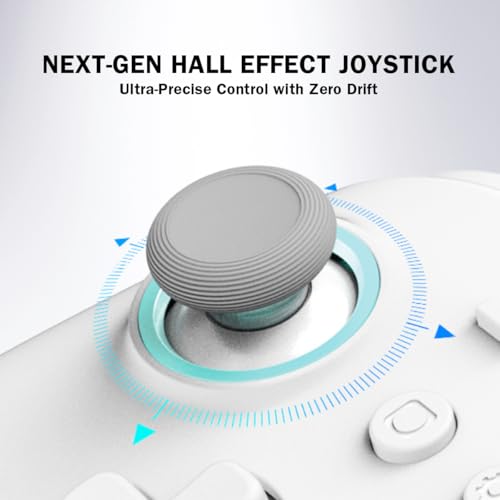 Image of GuliKit KK3 MAX Game Controller-Hall Effect Joysticks,Analog & Digital Triggers, 1000HZ Polling Rate,Maglev /HD /Rotory Vibration,Compatible with Switch /PC /Android /iOS, Switch 2 Wake Up