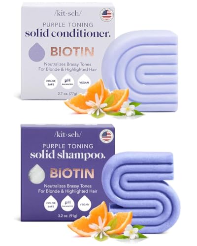Kitsch Purple Conditioner and Shampoo Bar