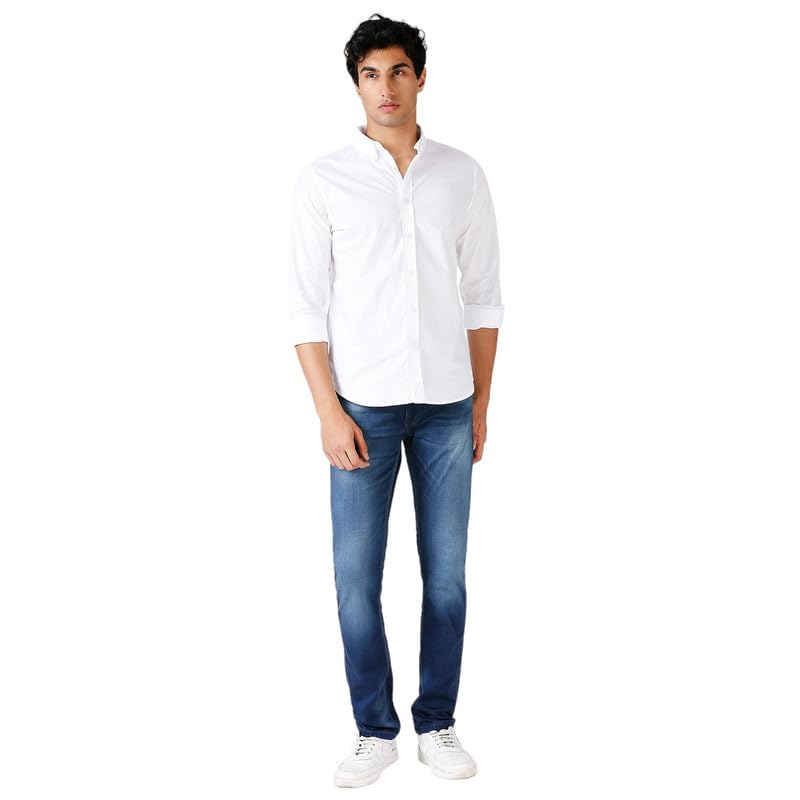 Image of MARK & ALBERT Men's Cotton Formal Shirt