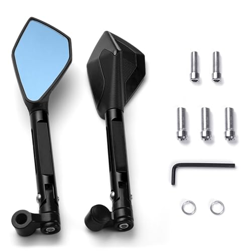 Espejos para Kawasaki Versys 1000 regulables con visión angular anti vibración