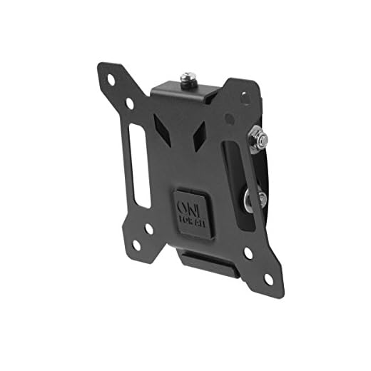 One For All WM2121, Soporte de pared para TV de 13 a 27” Inclinable 15° Peso máx. 50kg, Para todo tipo de TVs LED, LCD, Plasma, negro