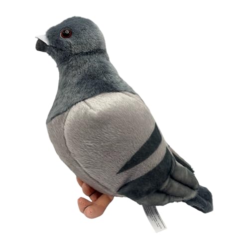 Genérico Peluche con Forma De - Peluche De | Paoma De Simulación, Y Lindos, Pájaro De La Paz, Palma Linda como Regalo para Niños - 20 Cm