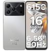 DOOGEE Note 56 Smartphone Android 16, 6150 mAh, 8.45 mm Ultrasottile, 6.56" HD + 90 Hz IPS, 24 GB + 64 GB/2 TB TF, 4G Telefono Cellular offerta Smartphone, Dual SIM/Octa Core/OTG/Face ID/GPS, Naturale