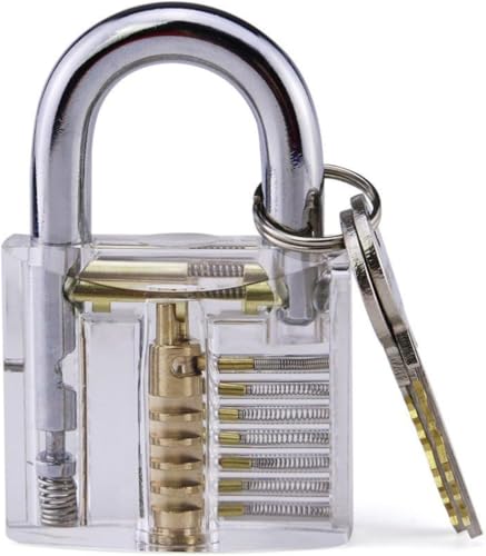 Varspo.com LLC Transparent Acrylic Security Lock – Universal Protection Door
