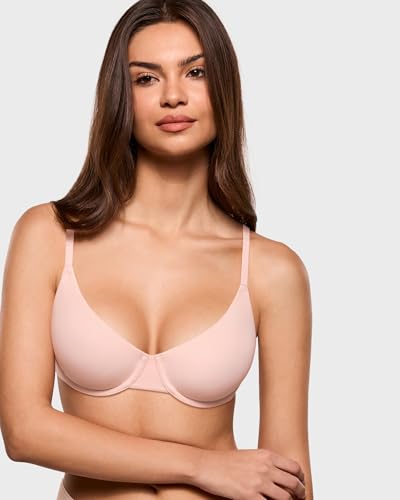 Image of INLYRIC Women's Unlined Balconette Bra Tshirt Underwire
