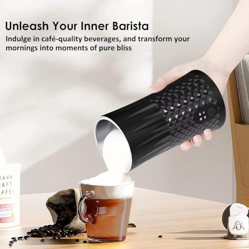 Batteur à lait électrique avec prise EU pour mousse de café - 5