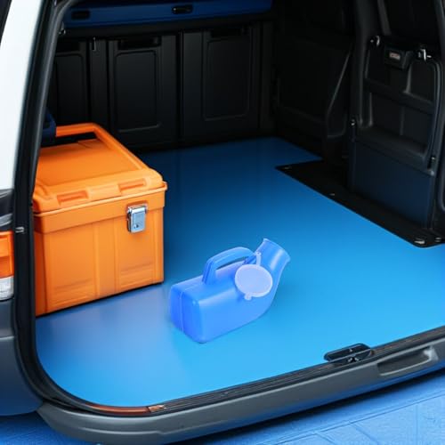 Orinal para coche con tapa antigoteo hermética y reutilizable 6