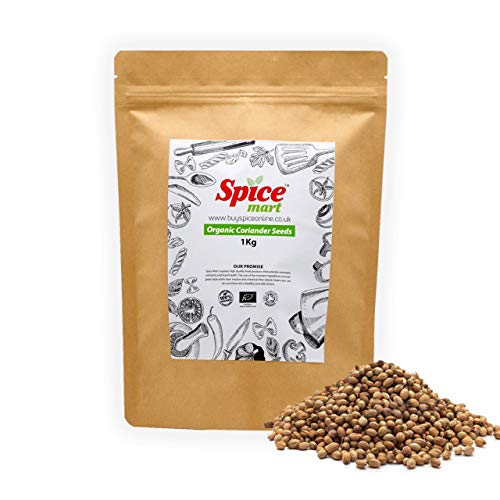 Organic Coriander Seeds Dhana | Dhaniya Premium Quality Free P&P Certified by Soil Association (50g)