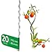 Produktbild Novatool 20 Stück Tomatenstäbe 170 cm x 5 mm Ø Rankhilfe für Tomaten und Gurken Tomatenturm Rankstäbe Tomatenstangen 170cm Rankhilfen für Kletterpflanzen Pflanzstäbe Tomatenstab Bohnenstangen