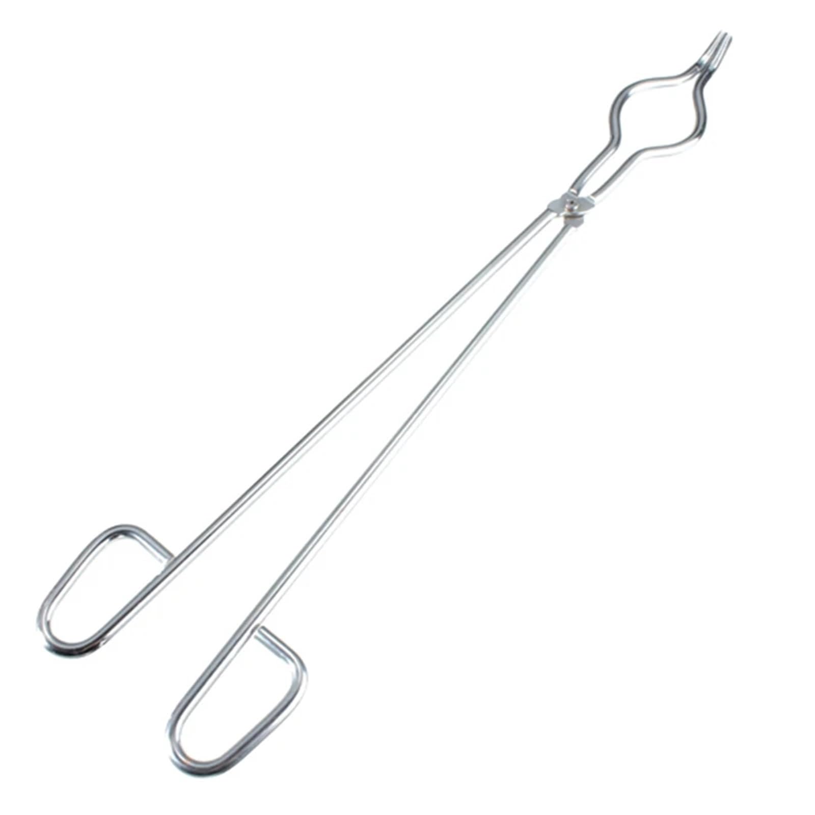 Tiegelzange 45 cm Edelstahl Tiegel Zange Klemme Graphit Schmelzofen Zangen Halter FüR Labor, Industrie