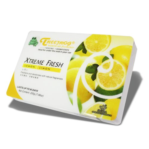 Auto Dynasty TreeFrog Xtreme Fresh Car Air Freshener (Lemon)