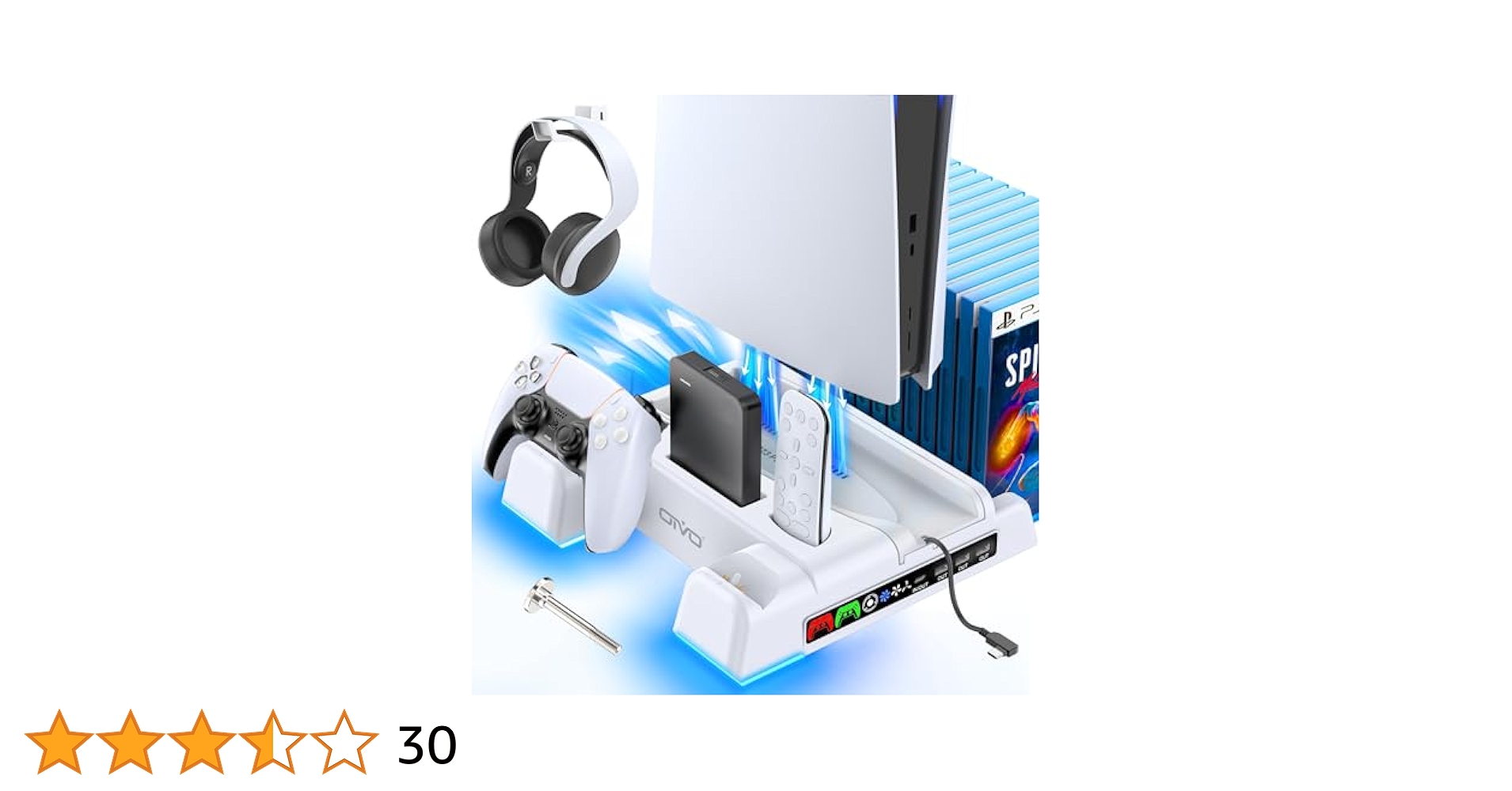 Amazon.co.jp: 【PS5/PS5 Slim対応】新型PS5 縦置き 冷却