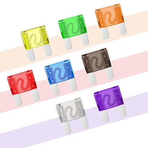 Nilight 32 Pcs Blade Fuses Maxi APX Replacement Fuse 20A 30A 40A 50A 60A 70A 80A 100AMP Assortment Kit for Cars Trucks RVs Boats Automotives Vehicle Campers SUV