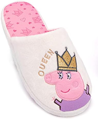 Peppa Pig Slippers Women Ladies Queen Mummy House Shoes Gift 5-6 UK | Image 3