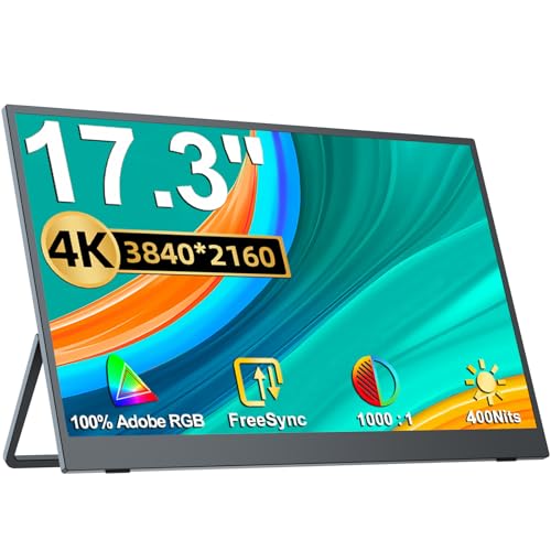 Amazon.co.jp: UPERFECT モバイルモニター 17.3インチ 4K 3840
