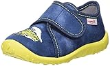 Superfit Baby-Jungen Spotty Hausschuh, blau 8070, 20 EU