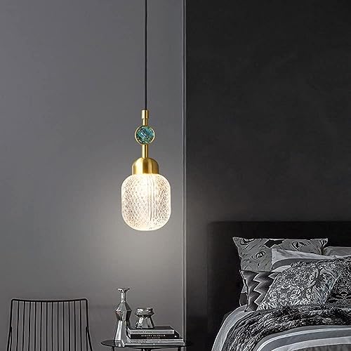 Lámpara de araña moderna G9 con cristal ajustable para comedor 5