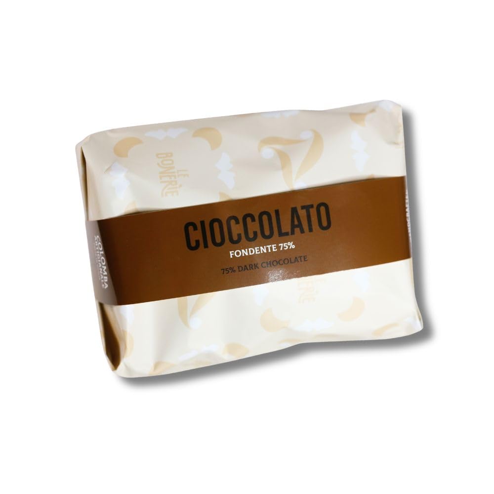 Colomba artigianale a lievitazione naturale al Cioccolato fondente 75% - 1 kg