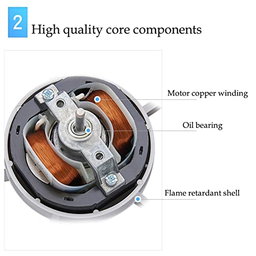 Ventilador inline de 4 pulgadas, extractor de conducto con válvula de retención para baño y pared miniatura 4