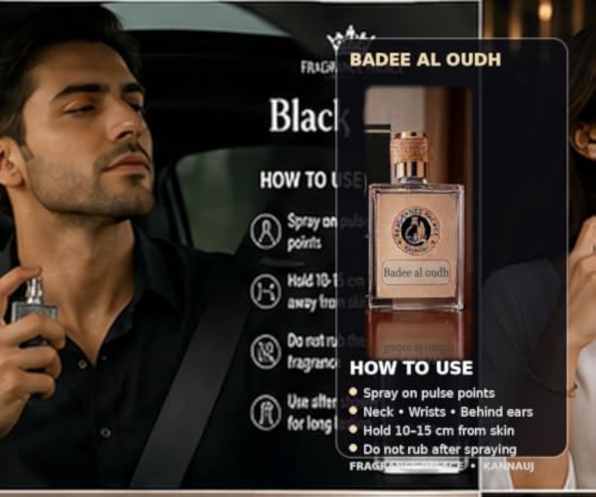 Badee Al Oudh Eau De Parfum, 50ml, Premium Long Lasting Perfume